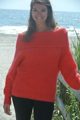 Jersey Mohair Coral Niña