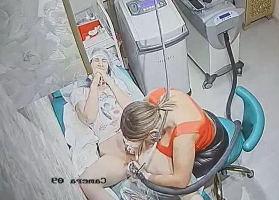 Ass Hair removal salon hacked IP camera