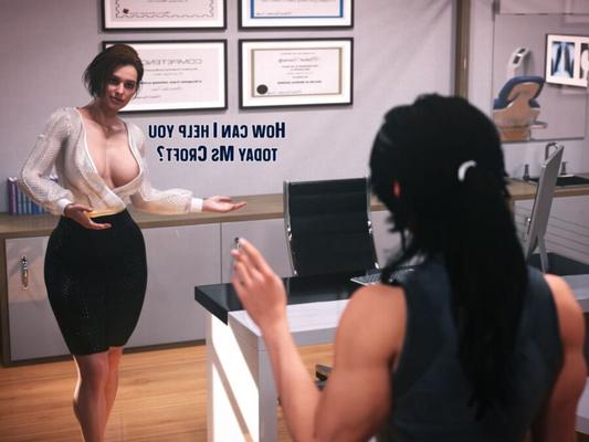 (@SalamandraNinja) Lara Visits Valentines Clinic