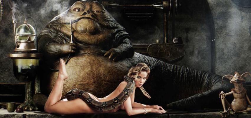 Jennifer Lawrence se convierte en la nueva esclava de Jabba