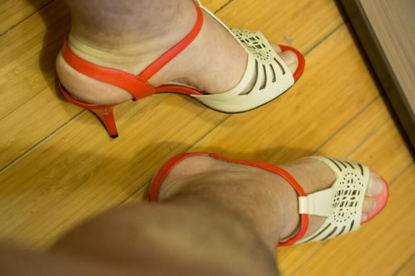 Wearing the shoes of my wife