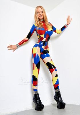 Kathryn Arliss Colorful Latex