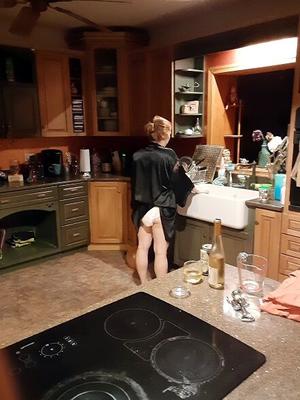 Diaper, Wine, and Dishes