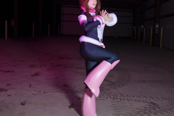 cosplay de ochaco uraraka