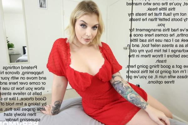 Mean captions (femdom, cuck, ass worship, feet)