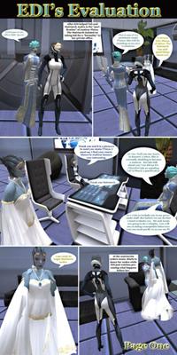 Mass Effect Lesben-Comic