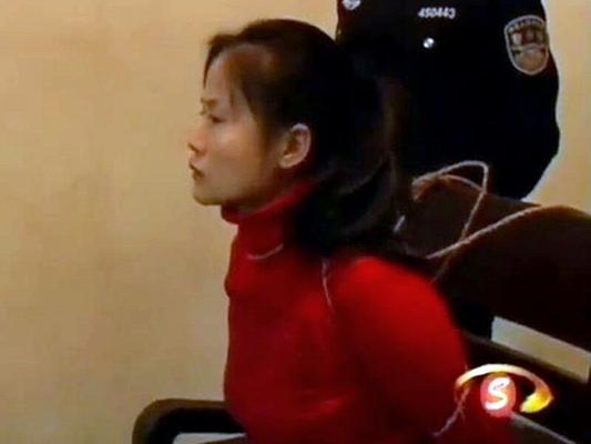 Real Chinese women public sentencing