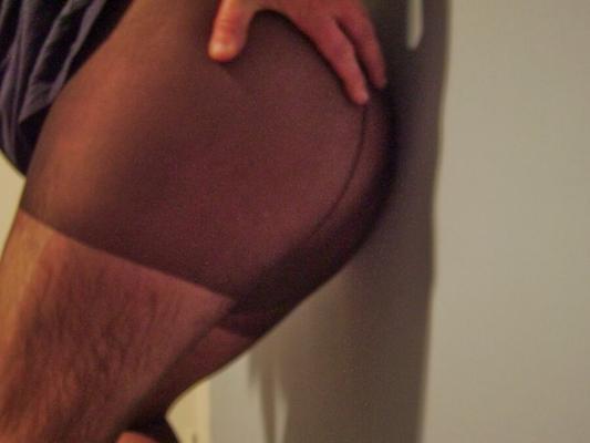 Gay pantyhose legs!