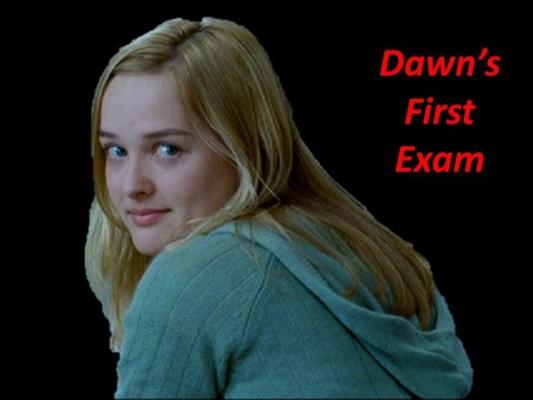 Mira a Young Dawn hacer su primer examen femenino