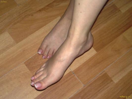 Les pieds de ma copine. 