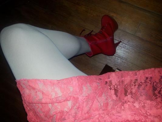 Macey Red Boots