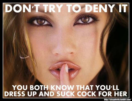 Be a Sissy - Captions From The Net