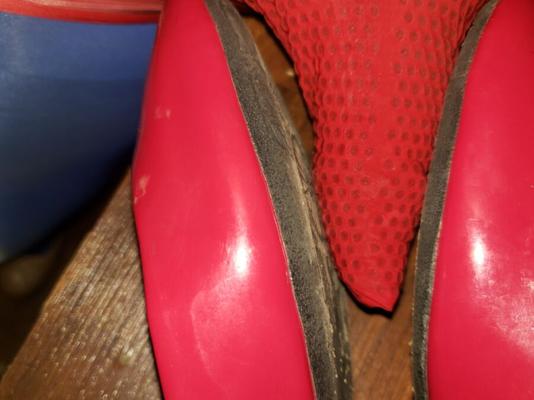 Steve Madden - P Heaven Ballet Flats -- Red Patent