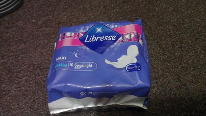 libresse pads hot pad wearing