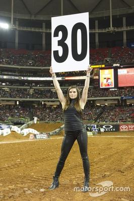 Danica Patrick - Leather Card Girl