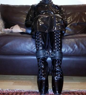 Ballet Boots and PVC Dress