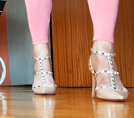 Tacones Barbie Rosa