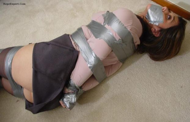 tomiko tape tied and gagged