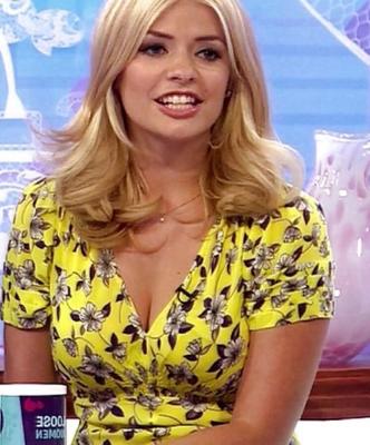 British TV babe  Holly-Willoughby, to wank over?