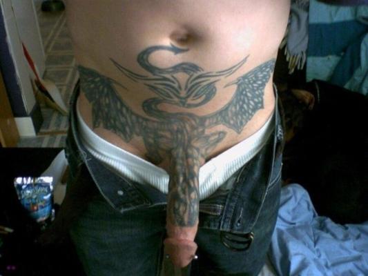 Tattooed Cock IV