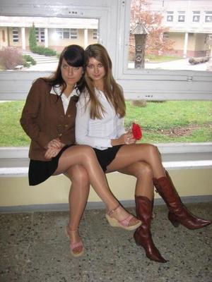 More beautiful pantyhose girls