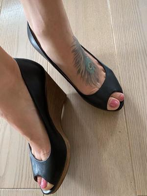 Feet with shoes for fap XXX