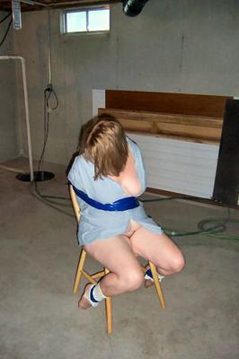 Tied gagged and used