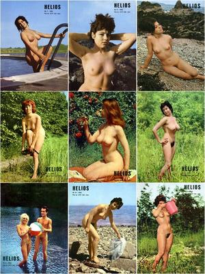 Colección completa de revistas vintage de naturismo