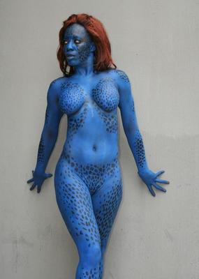 Mystique Cosplay Kostüm