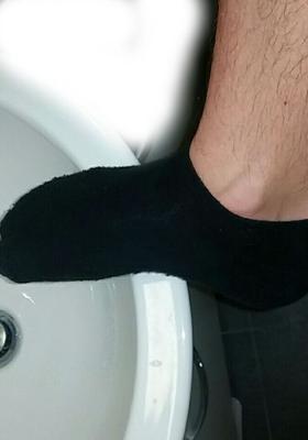 mes pieds et mes chaussettes