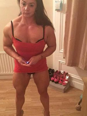 English fit chick