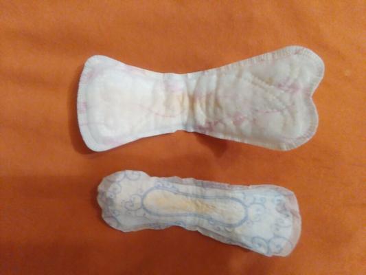 Pantyliner de adolescentes