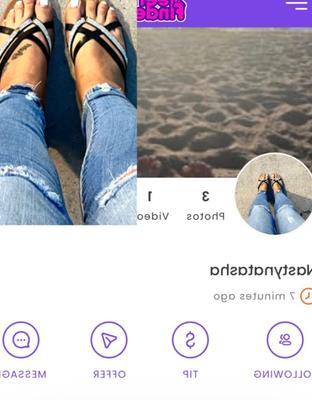 Nouvelle fille footfinder, vérifiez-la si vous en avez une, demandez des photos