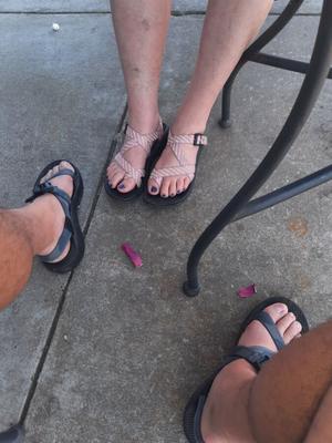 Feet (his and hers)