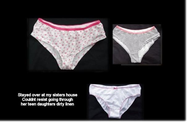 Panties. Used And Stolen