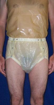 me in plastic underwear