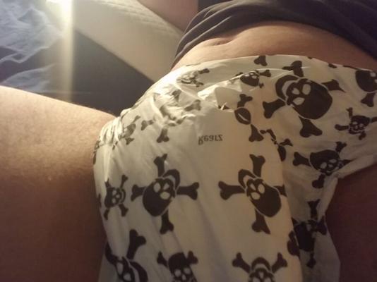 Skull Diaper Boi