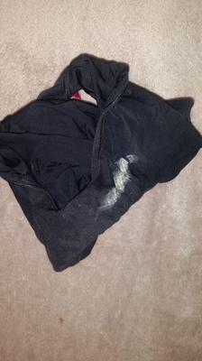 Dirty black panties from my wife