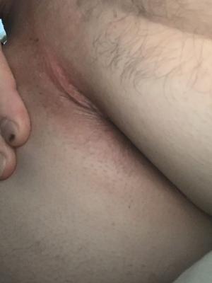 Me shaven and then chastity cage