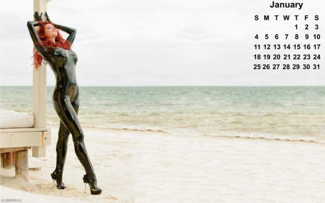 Kalender-Desktops aus Latex