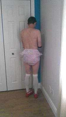 humiliation de mon mari sissy bébé