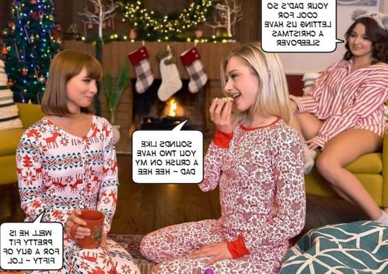 Christmas sleepover - Incest