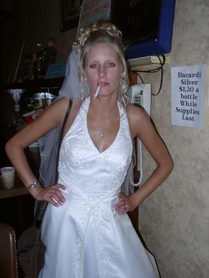 Slutty Brides Smoking