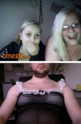 mes réactions sur Omegle