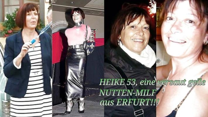 Heike una sexy alemana amateur MILF perra