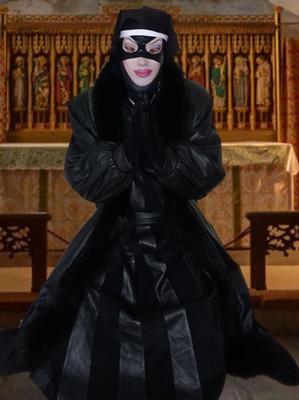 Masked Leather Nun