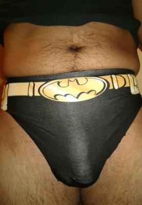 Hubby in Superhero Panties