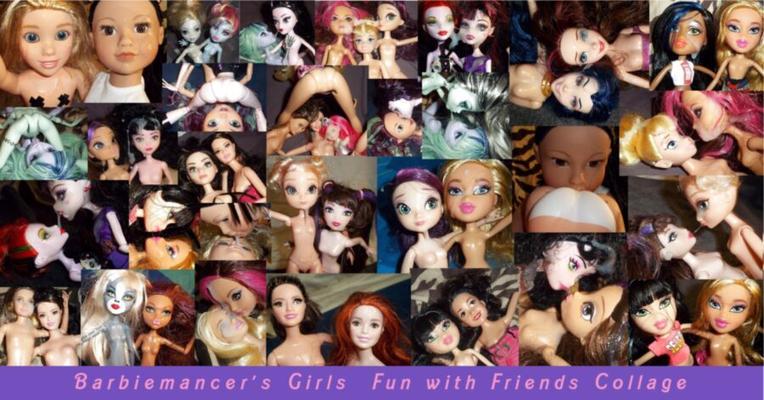 Doll Friends Collage and Misc