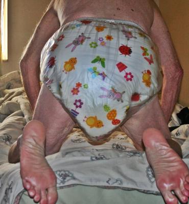 Wet and Messy Diaper