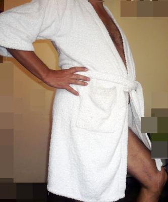 JB cuck in robe of towel for you